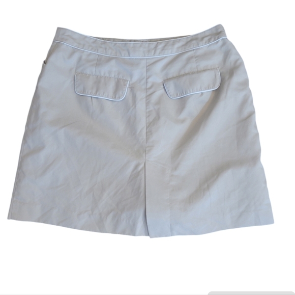 Izod Khaki Athletic Skort Size 8 - Picture 5 of 6